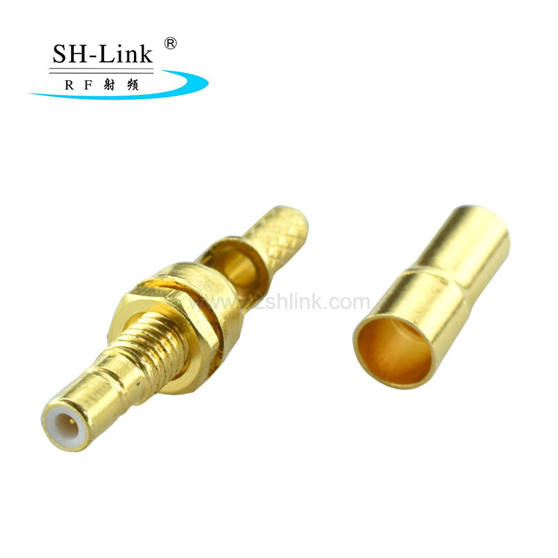 Straight SSMB plug male for 1.37 small cable